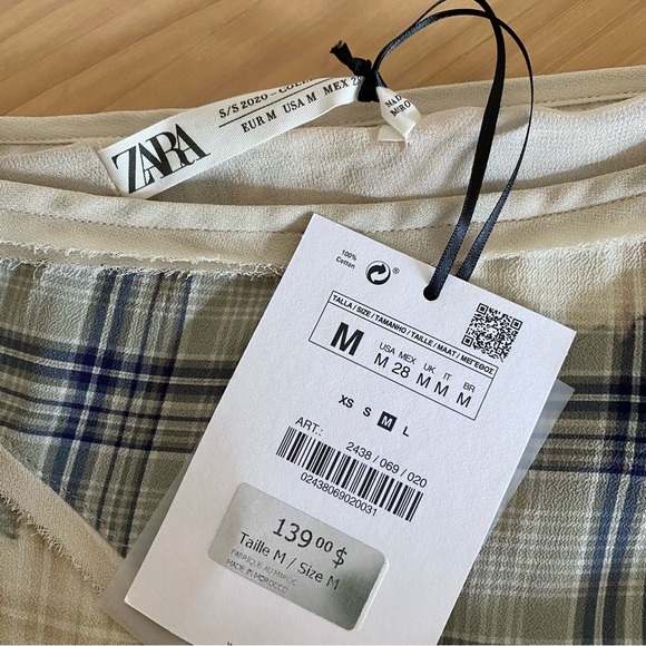 Zara bohemian plaid maxi skirt - Picture 8 of 8